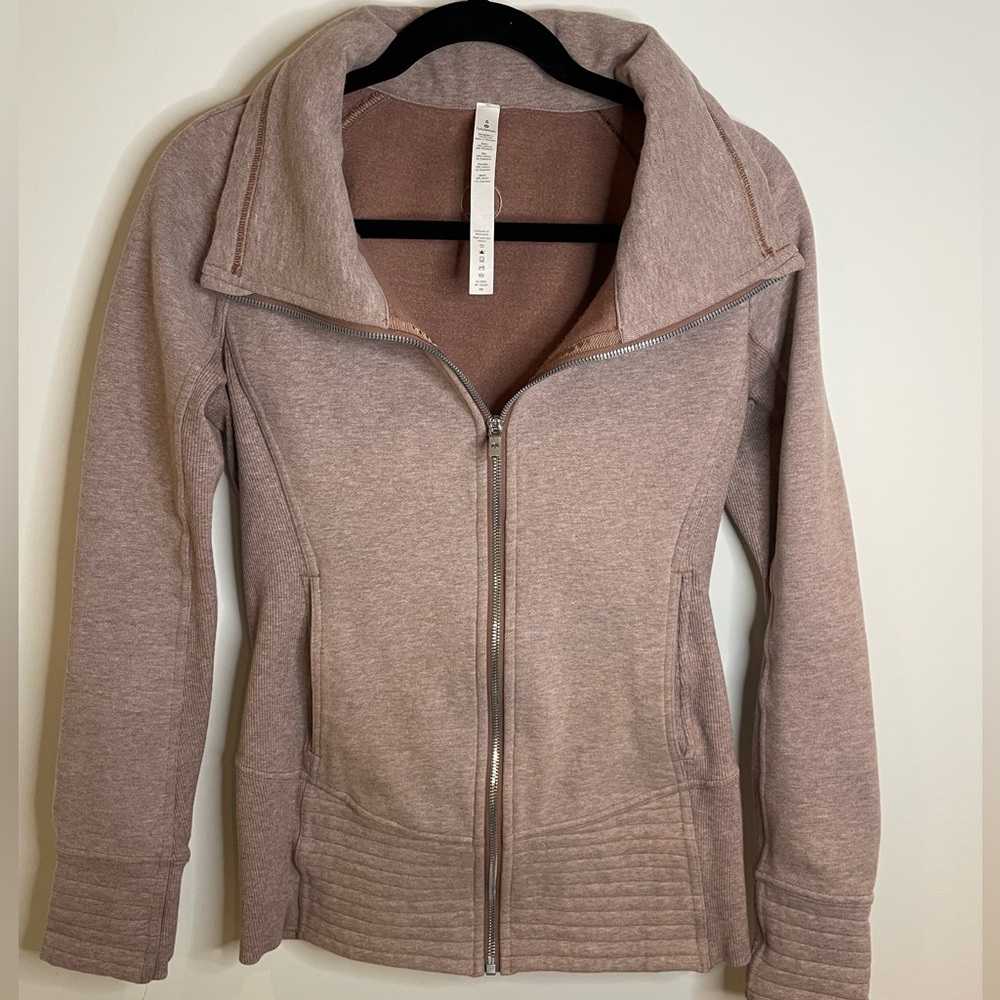 Lululemon Radiant Jacket II Heathered Spanish Oak Size 6